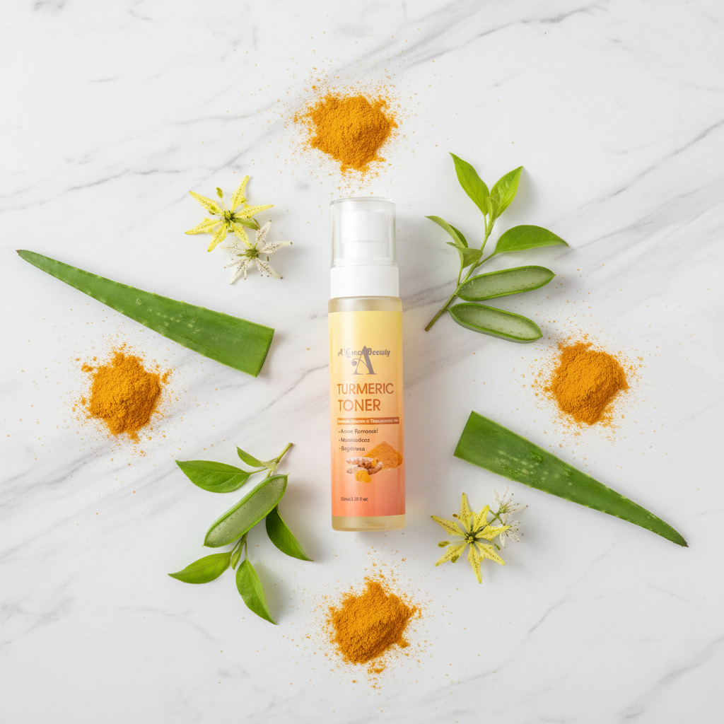 Acne & Glow Flat Lay
