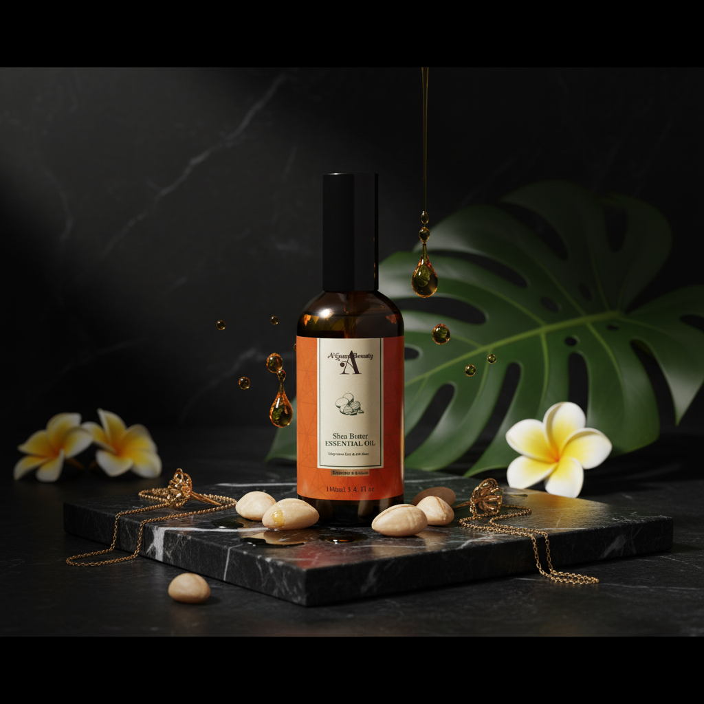 A'graceBeauty Hair Oil Flatlay