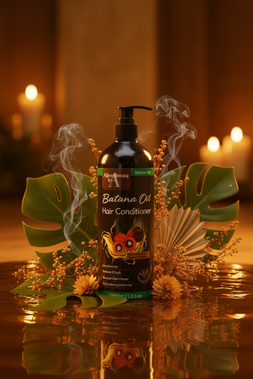 Cinematic Golden Oil Bath