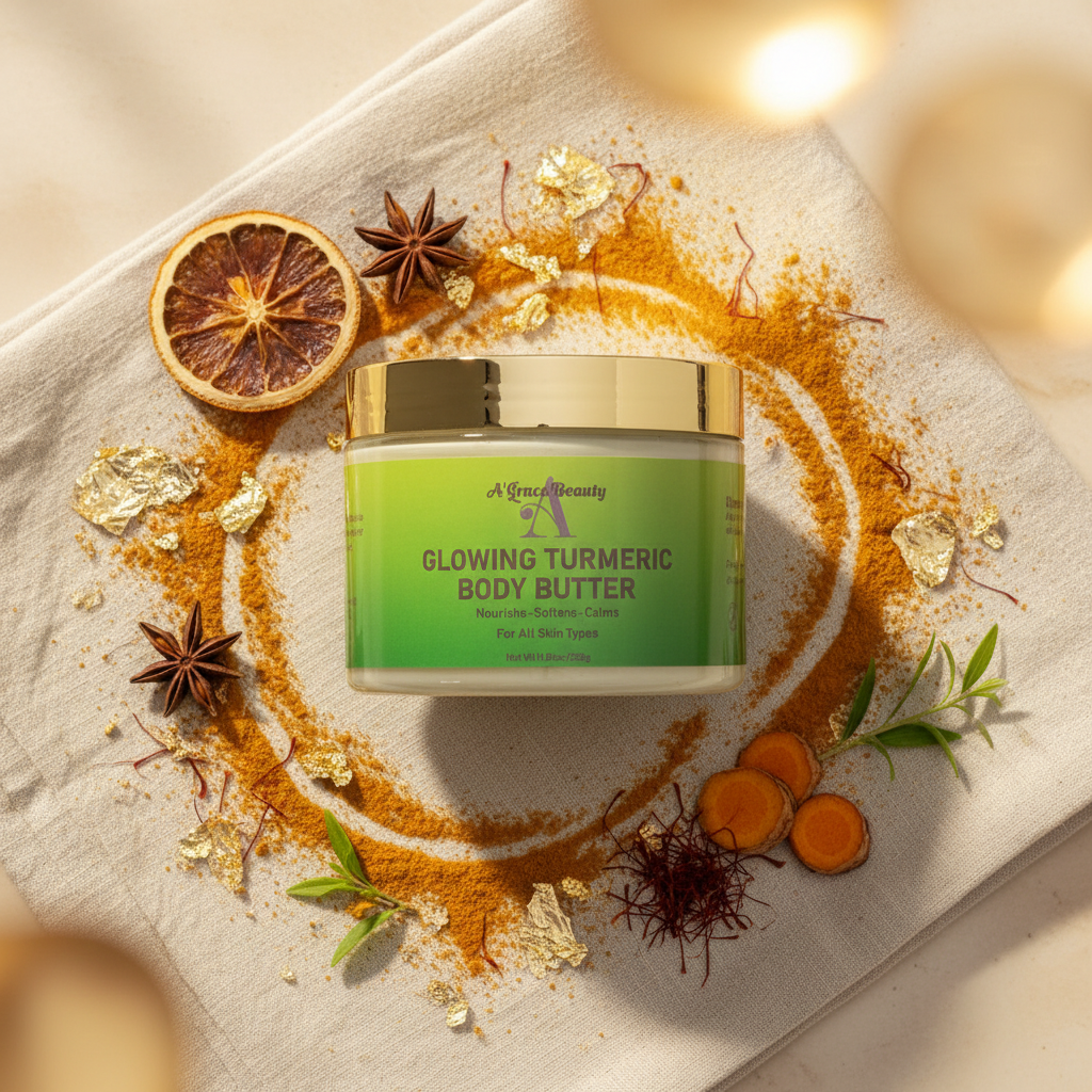 Golden Flat Lay Body Butter