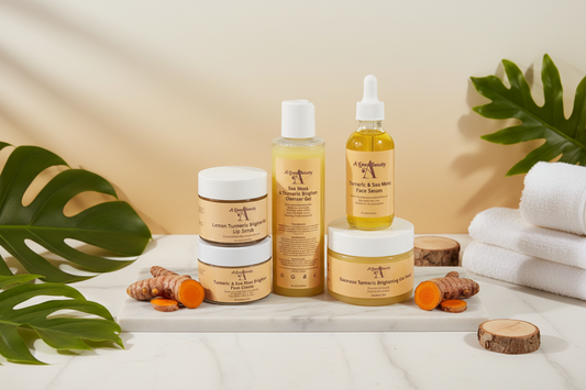 SeaMoss Turmeric Facial Set