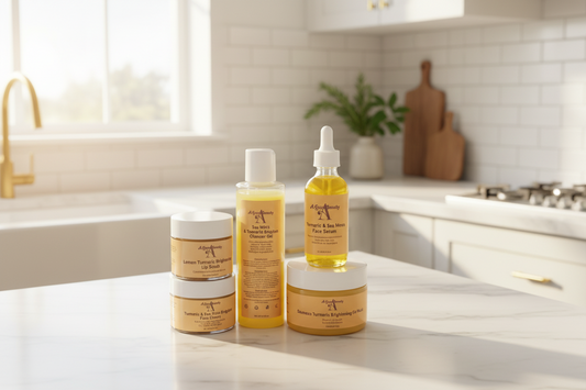 SeaMoss Turmeric Facial Set