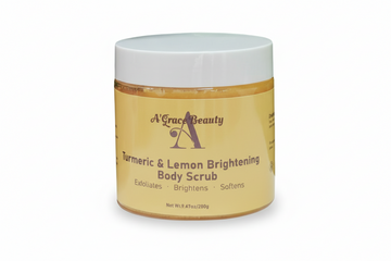 Turmeric & Lemon Brightening Body Scrub