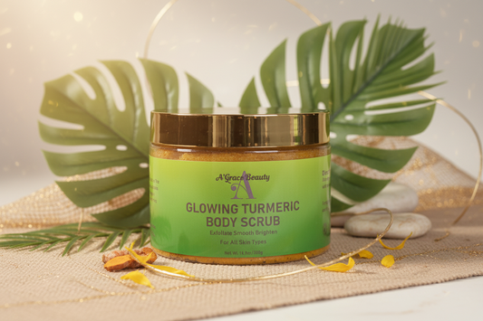Glowing Turmeric Body Scrub