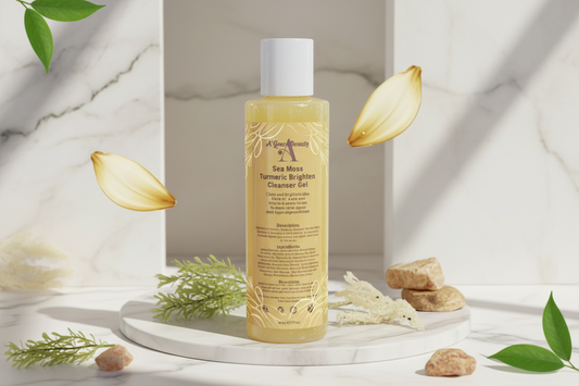 SeaMoss Turmeric brighten Cleanser Gel