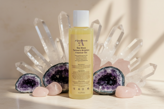SeaMoss Turmeric brighten Cleanser Gel