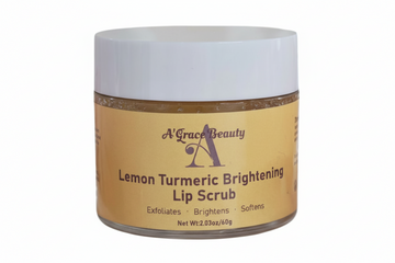 Lemon Turmeric Brightening Lip Scrub