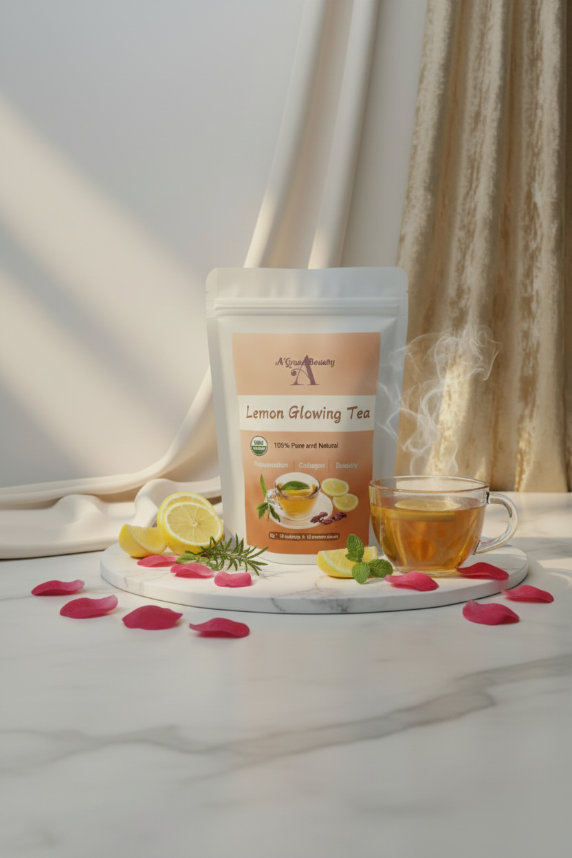 Lemon Glowing Tea – Lifestyle