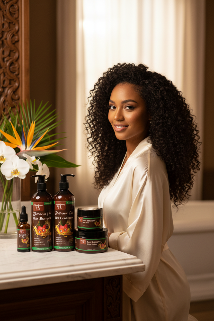 Luxury Beauty Campaign Portrait