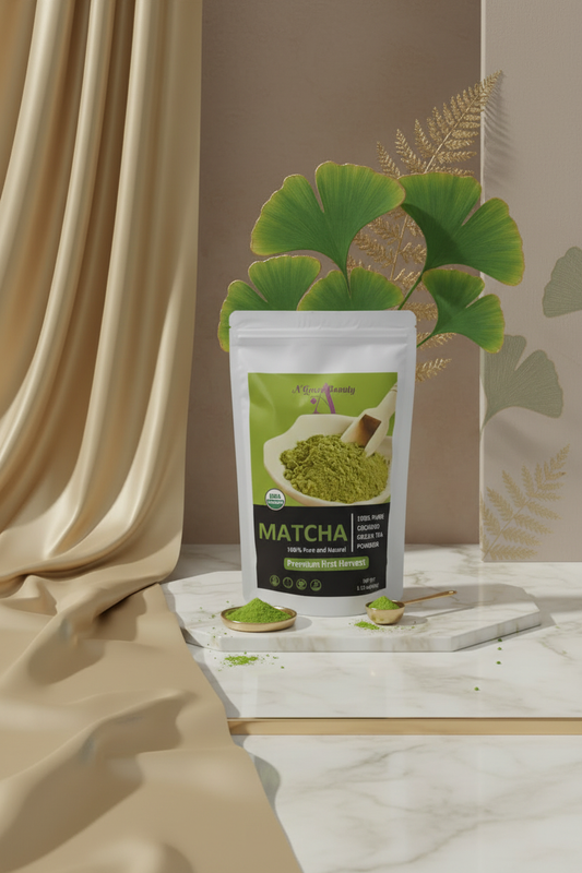 Matcha Close-Up Portrait