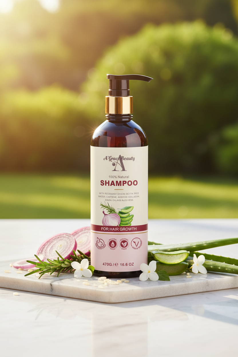 Ultimate HairGrowth Shampoo – Luxury Editorial